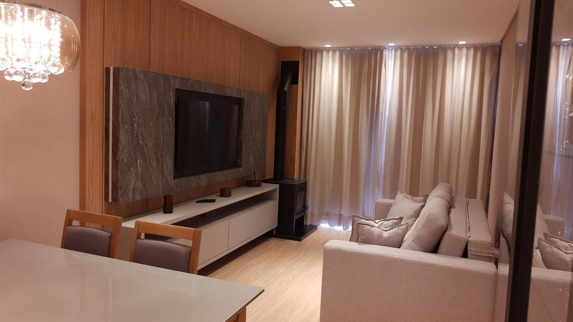 Rosa Edificio Bellagio Canela Com Infraestrutura Completa Apartment Exterior foto