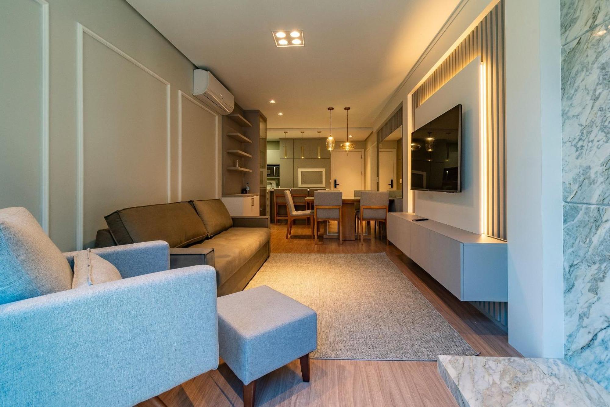 Rosa Edificio Bellagio Canela Com Infraestrutura Completa Apartment Exterior foto